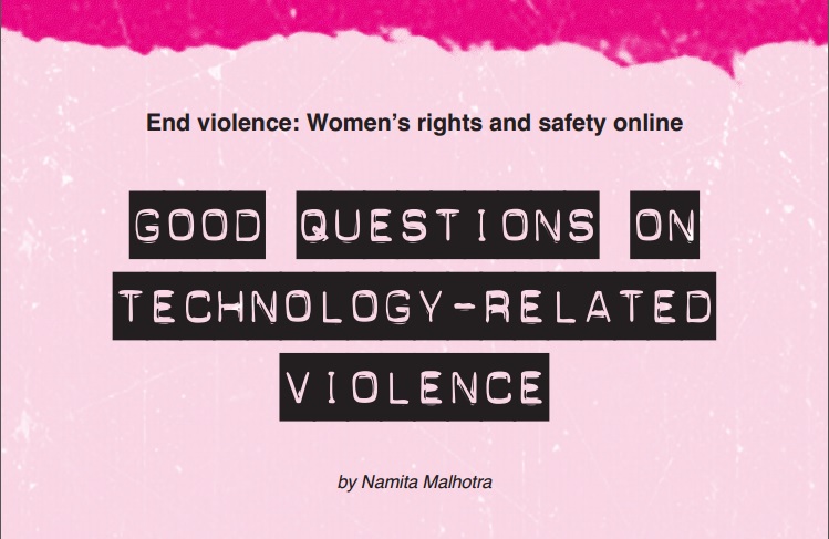 Namita Xvideo - Building women's access to justice: Technology-related VAW in law and  corporate policy | GenderIT.org