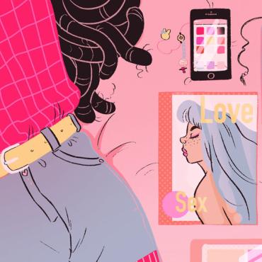 Image description: Illustration of body and various objects