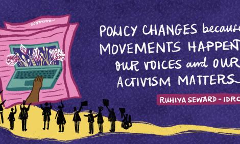 Policy changes because movements happen. Our voices and our activism matter.